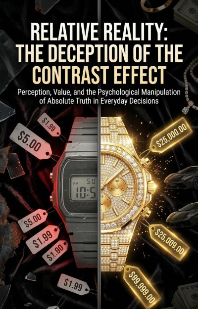 'Cover von Relative Reality: The Deception of the Contrast Effect'-Cover