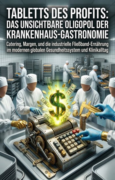 'Cover von Tabletts des Profits: Das unsichtbare Oligopol der Krankenhaus-Gastronomie'-Cover