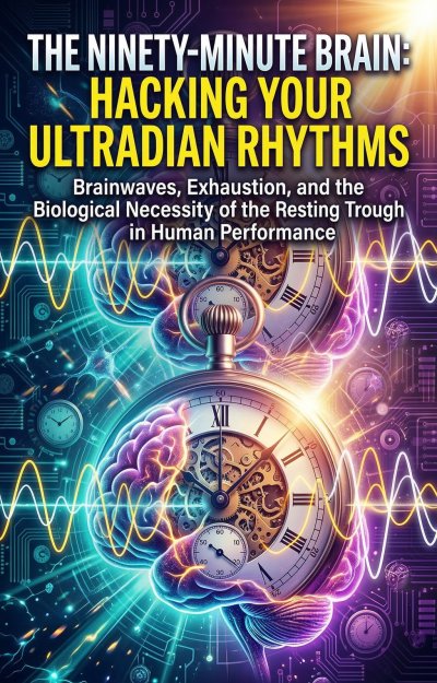 'Cover von The Ninety-Minute Brain: Hacking Your Ultradian Rhythms'-Cover