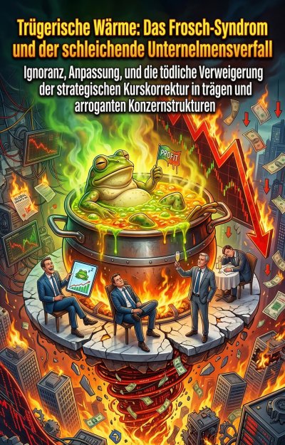 'Cover von Trügerische Wärme: Das Frosch-Syndrom und der schleichende Unternehmensverfall'-Cover