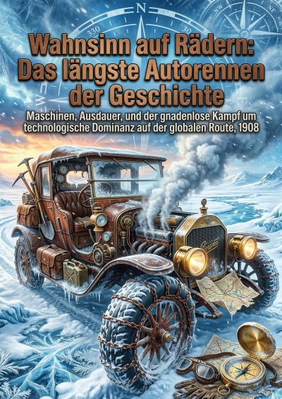 'Cover von Wahnsinn auf Rädern: Das längste Autorennen der Geschichte'-Cover