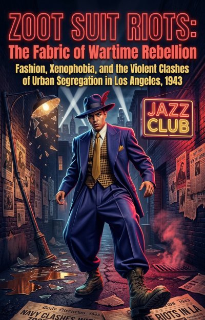 'Cover von Zoot Suit Riots: The Fabric of Wartime Rebellion'-Cover