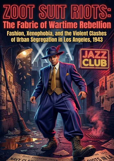 'Cover von Zoot Suit Riots: The Fabric of Wartime Rebellion'-Cover