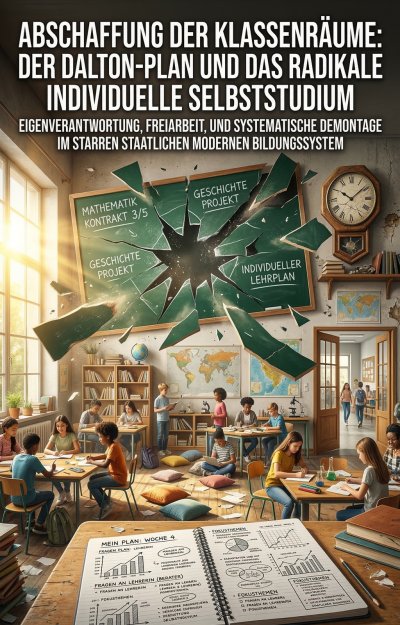 'Cover von Abschaffung der Klassenräume: Der Dalton-Plan und das radikale individuelle Selbststudium'-Cover