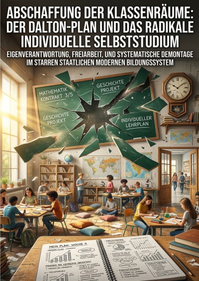 'Cover von Abschaffung der Klassenräume: Der Dalton-Plan und das radikale individuelle Selbststudium'-Cover