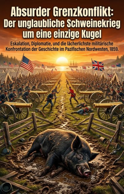 'Cover von Absurder Grenzkonflikt: Der unglaubliche Schweinekrieg um eine einzige Kugel'-Cover