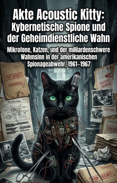 'Cover von Akte Acoustic Kitty: Kybernetische Spione und der Geheimdienstliche Wahn'-Cover