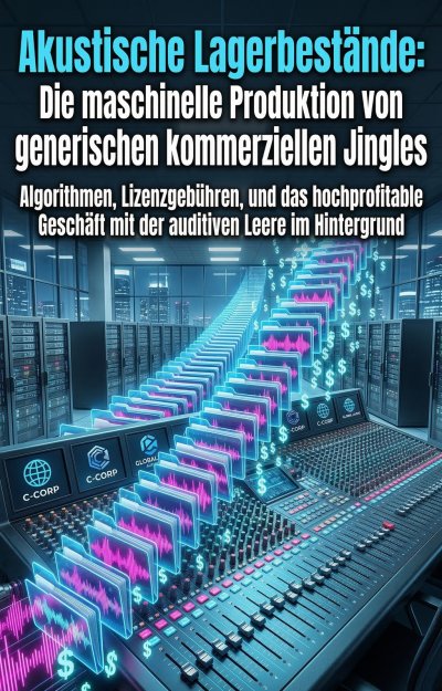 'Cover von Akustische Lagerbestände: Die maschinelle Produktion von generischen kommerziellen Jingles'-Cover