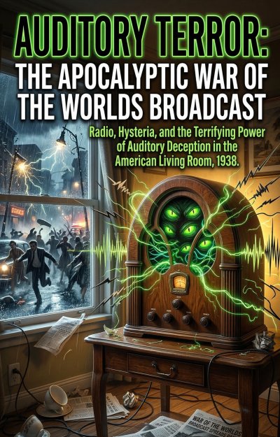 'Cover von Auditory Terror: The Apocalyptic War of the Worlds Broadcast'-Cover
