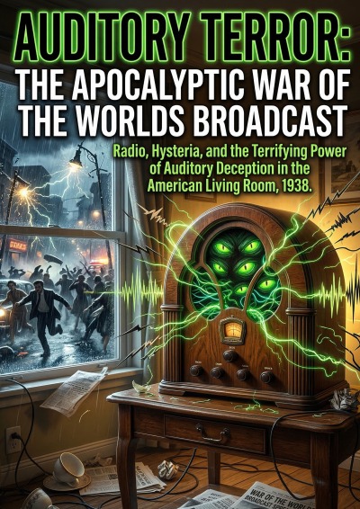 'Cover von Auditory Terror: The Apocalyptic War of the Worlds Broadcast'-Cover