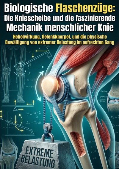 'Cover von Biologische Flaschenzüge: Die Kniescheibe und die faszinierende Mechanik menschlicher Knie'-Cover