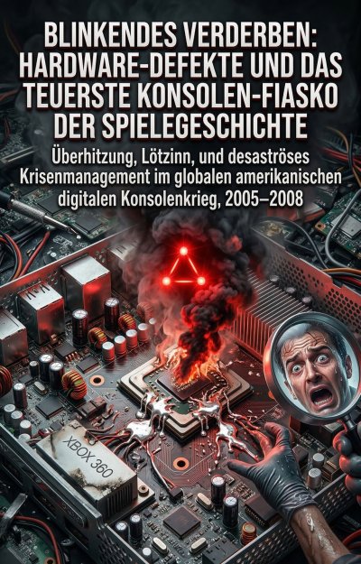 'Cover von Blinkendes Verderben: Hardware-Defekte und das teuerste Konsolen-Fiasko der Spielegeschichte'-Cover