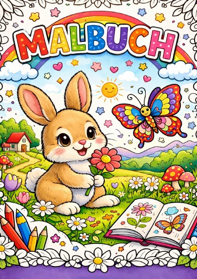 'Cover von Mein Oster Malbuch'-Cover