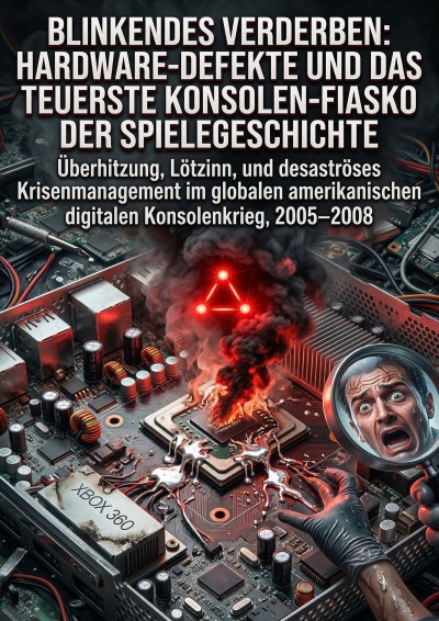 'Cover von Blinkendes Verderben: Hardware-Defekte und das teuerste Konsolen-Fiasko der Spielegeschichte'-Cover