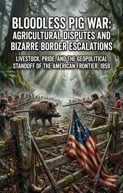 'Cover von Bloodless Pig War: Agricultural Disputes and Bizarre Border Escalations'-Cover
