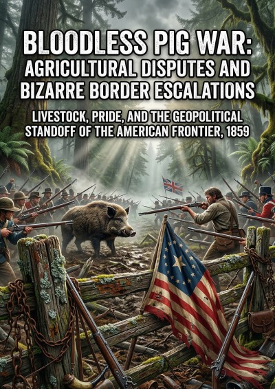 'Cover von Bloodless Pig War: Agricultural Disputes and Bizarre Border Escalations'-Cover