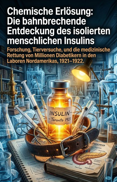'Cover von Chemische Erlösung: Die bahnbrechende Entdeckung des isolierten menschlichen Insulins'-Cover