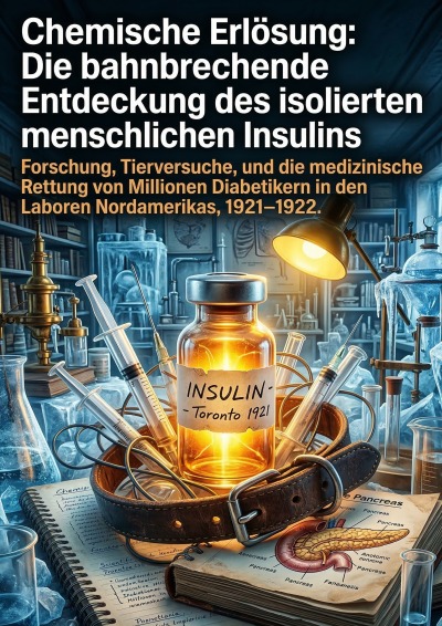 'Cover von Chemische Erlösung: Die bahnbrechende Entdeckung des isolierten menschlichen Insulins'-Cover