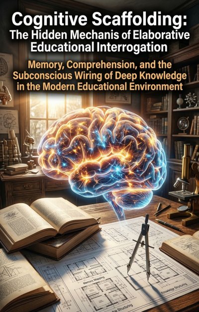 'Cover von Cognitive Scaffolding: The Hidden Mechanics of Elaborative Educational Interrogation'-Cover