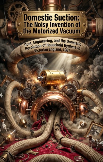 'Cover von Domestic Suction: The Noisy Invention of the Motorized Vacuum'-Cover