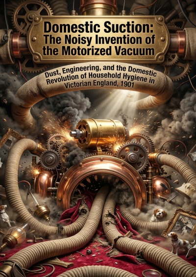 'Cover von Domestic Suction: The Noisy Invention of the Motorized Vacuum'-Cover