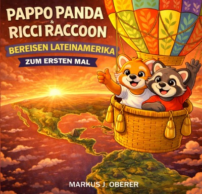 'Cover von PAPPO PANDA & RICCI RACCOON bereisen Lateinamerika zum ersten Mal'-Cover