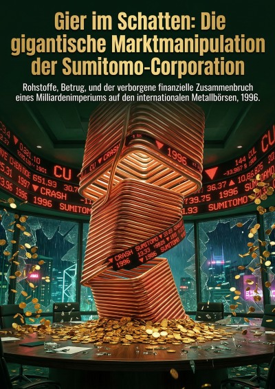 'Cover von Gier im Schatten: Die gigantische Marktmanipulation der Sumitomo-Corporation'-Cover