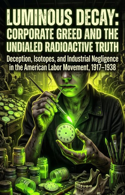 'Cover von Luminous Decay: Corporate Greed and the Undialed Radioactive Truth'-Cover