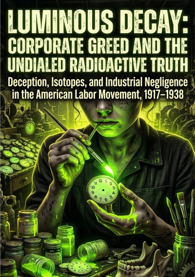 'Cover von Luminous Decay: Corporate Greed and the Undialed Radioactive Truth'-Cover
