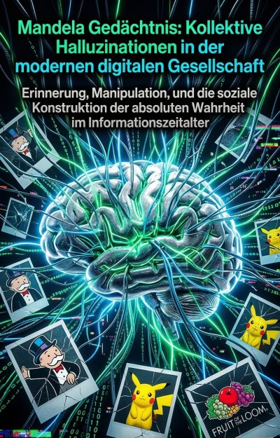 'Cover von Mandela Gedächtnis: Kollektive Halluzinationen in der modernen digitalen Gesellschaft'-Cover