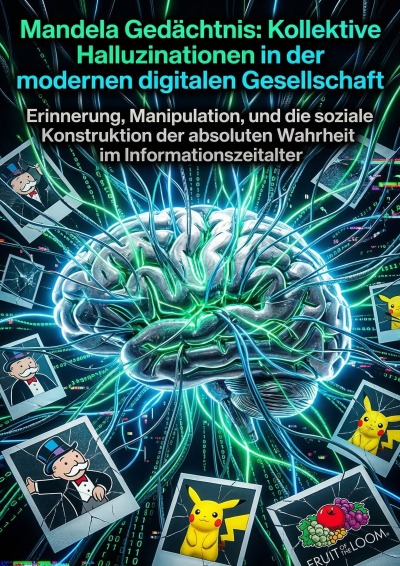 'Cover von Mandela Gedächtnis: Kollektive Halluzinationen in der modernen digitalen Gesellschaft'-Cover