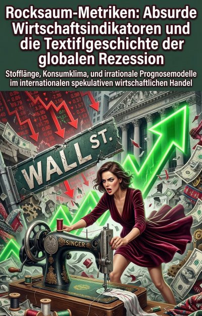 'Cover von Rocksaum-Metriken: Absurde Wirtschaftsindikatoren und die Textilgeschichte der globalen Rezession'-Cover