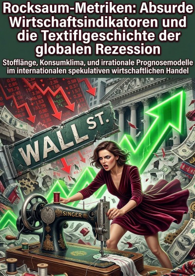 'Cover von Rocksaum-Metriken: Absurde Wirtschaftsindikatoren und die Textilgeschichte der globalen Rezession'-Cover