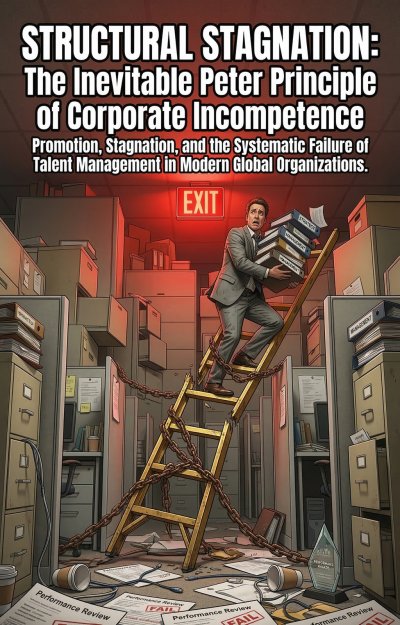 'Cover von Structural Stagnation: The Inevitable Peter Principle of Corporate Incompetence'-Cover