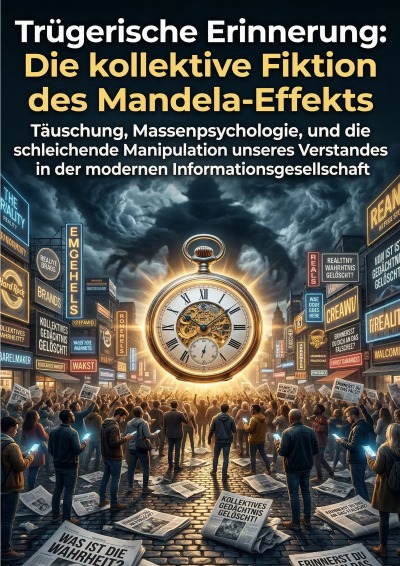 'Cover von Trügerische Erinnerung: Die kollektive Fiktion des Mandela-Effekts'-Cover