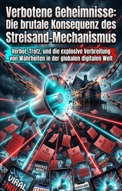 'Cover von Verbotene Geheimnisse: Die brutale Konsequenz des unaufhaltsamen Streisand-Mechanismus'-Cover