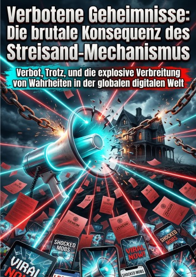 'Cover von Verbotene Geheimnisse: Die brutale Konsequenz des unaufhaltsamen Streisand-Mechanismus'-Cover