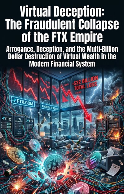 'Cover von Virtual Deception: The Fraudulent Collapse of the FTX Empire'-Cover