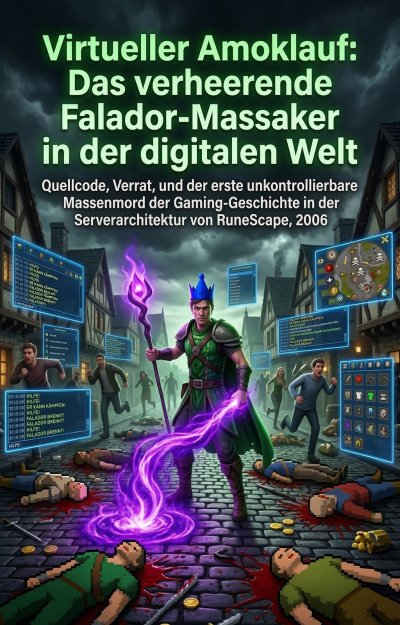 'Cover von Virtueller Amoklauf: Das verheerende Falador-Massaker in der digitalen Welt'-Cover