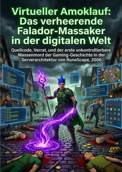 'Cover von Virtueller Amoklauf: Das verheerende Falador-Massaker in der digitalen Welt'-Cover
