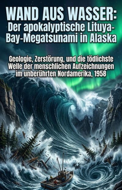'Cover von Wand aus Wasser: Der apokalyptische Lituya-Bay-Megatsunami in Alaska'-Cover