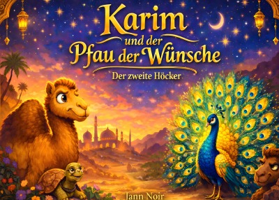 'Cover von Karim und der Pfau der Wünsche'-Cover