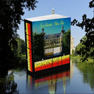 'Cover von Niedersächsische Sagen und Märchen. Aus dem Munde des Volkes gesammelt und mit Anmerkungen und Abhandlungen herausgegeben. Georg Schambach/Wilhelm Müller.'-Cover