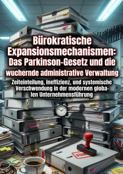 'Cover von Bürokratische Expansionsmechanismen: Das Parkinson-Gesetz und die wuchernde administrative Verwaltung'-Cover