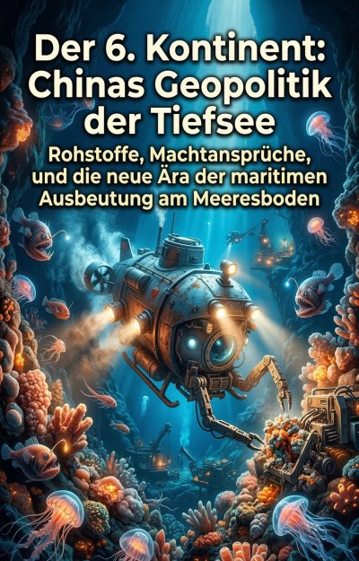 'Cover von Der 6. Kontinent: Chinas Geopolitik der Tiefsee'-Cover