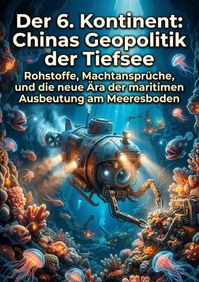 'Cover von Der 6. Kontinent: Chinas Geopolitik der Tiefsee'-Cover