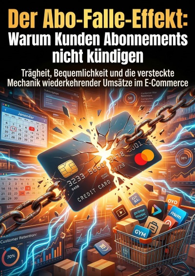 'Cover von Der Abo-Falle-Effekt: Warum Kunden Abonnements nicht kündigen'-Cover