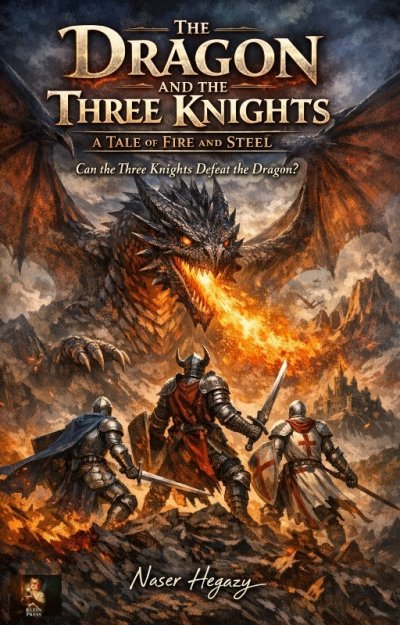'Cover von The Dragon and the Three Knights A Tale of Fire and Steel'-Cover