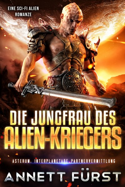 'Cover von Die Jungfrau des Alien-Kriegers'-Cover