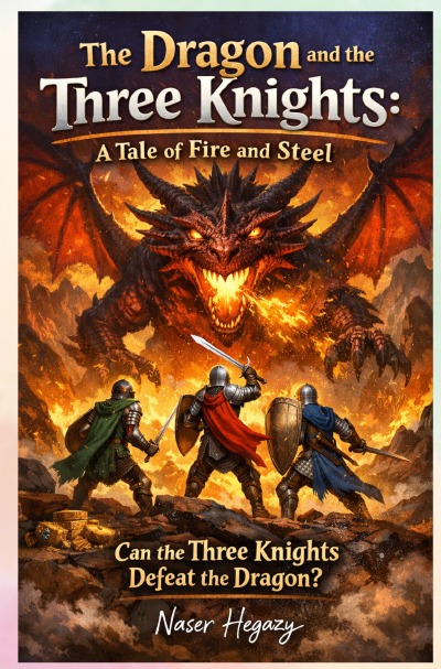 'Cover von The Dragon and the Three Knights A Tale of Fire and Steel'-Cover